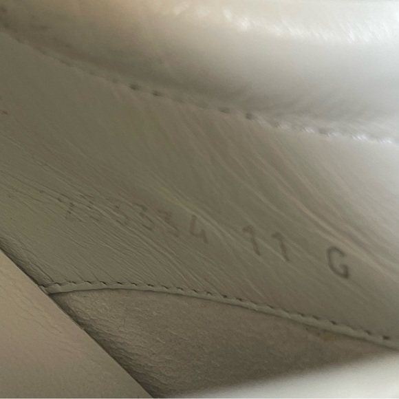 Gucci Leather Web Sneaker 'White' , 233334  Size 11 - Picture 10 of 12